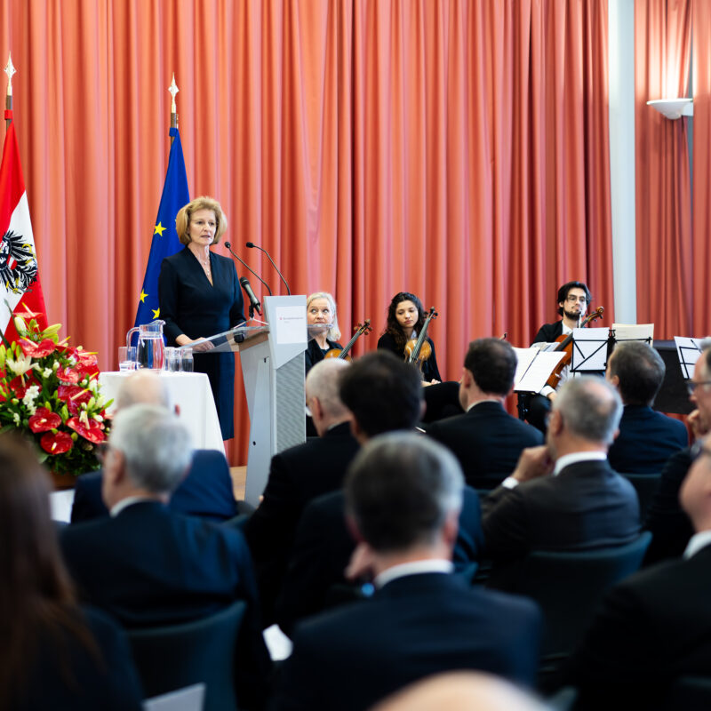  Amtseinführung der neuen Leiterin der Generalprokuratur Mag. Margit Wachberger und Verabschiedung des bisherigen Leiters der Generalprokuratur Prof. Dr. Franz Plöchl am 7. März 2024