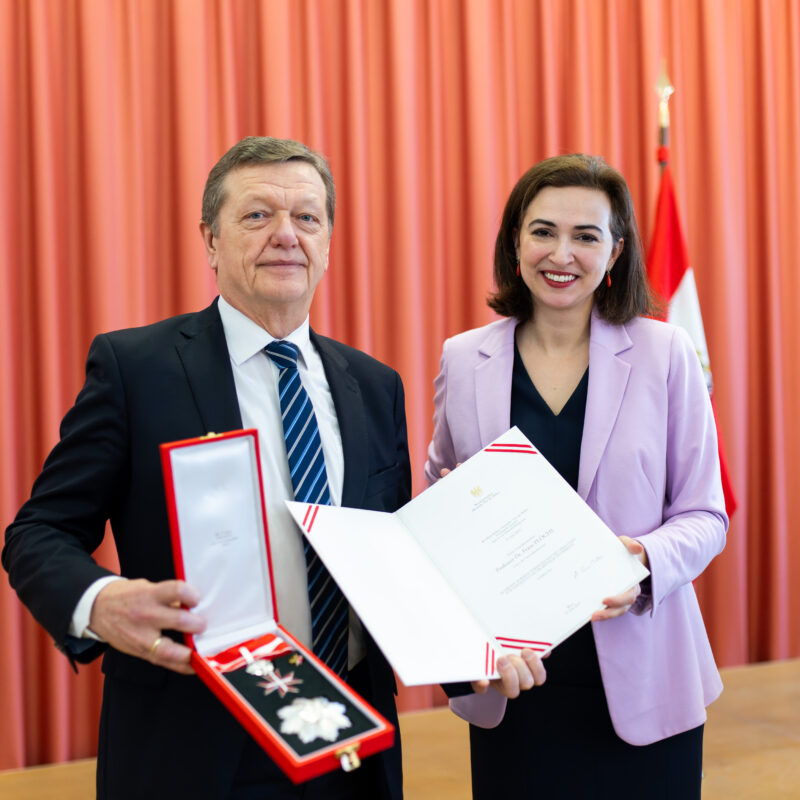  Amtseinführung der neuen Leiterin der Generalprokuratur Mag. Margit Wachberger und Verabschiedung des bisherigen Leiters der Generalprokuratur Prof. Dr. Franz Plöchl am 7. März 2024