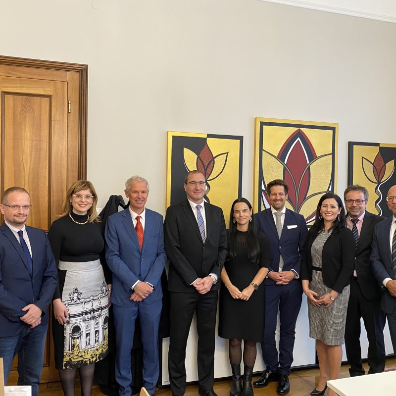  Besuch des slowenischen Generalstaatsanwalts bei der Generalprokuratur sowie bei den Staatsanwaltschaften Wien und Graz