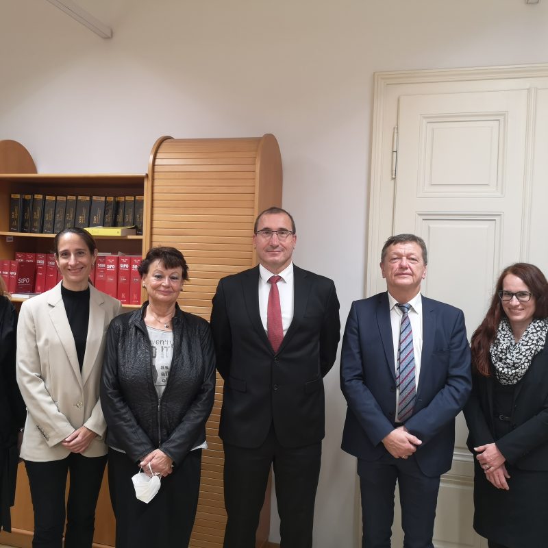  Besuch des slowenischen Generalstaatsanwalts bei der Generalprokuratur sowie bei den Staatsanwaltschaften Wien und Graz