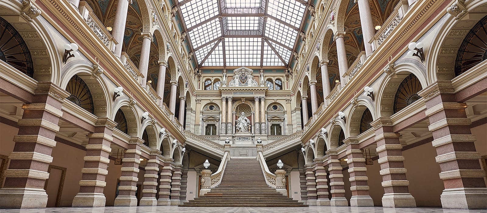 Justizpalast in Wien, Innenansicht