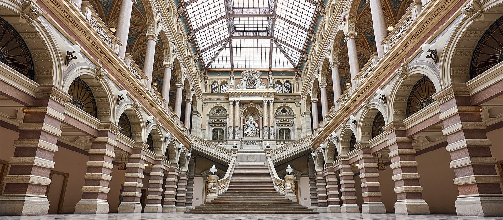 Justizpalast in Wien, Innenansicht
