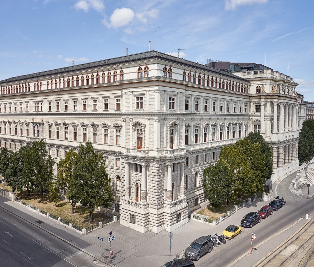 Justizpalast in Wien - Außenansicht